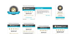 ProvenExpert Bewertungssiegel