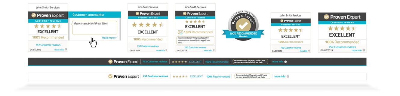 The rating seal that does it all.