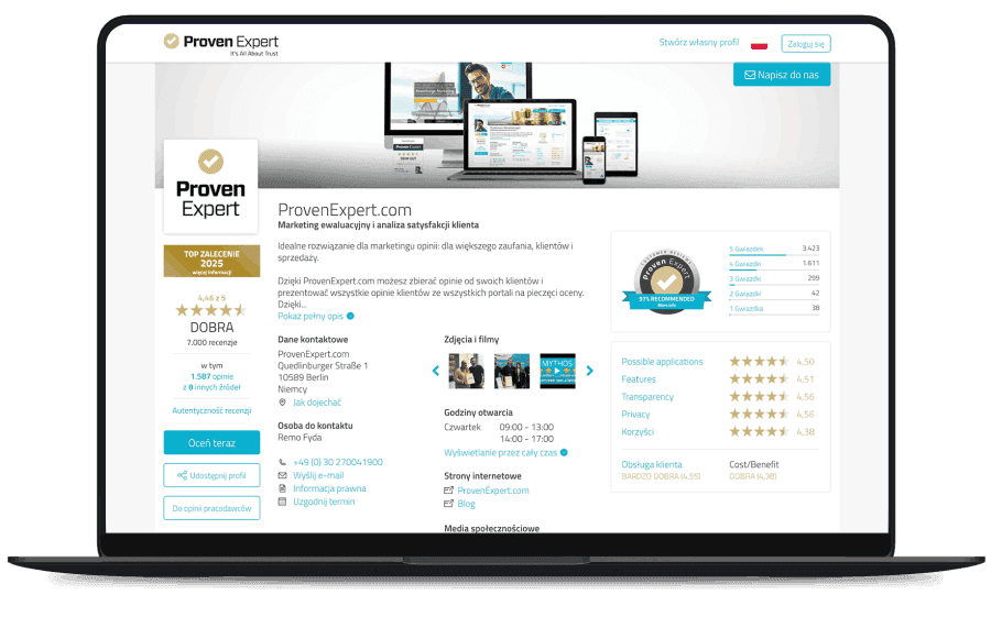 Profil ProvenExpert.com