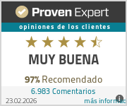 Valoraciones &  opiniones para ProvenExpert.com
